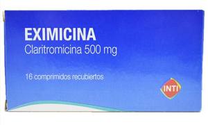 EXIMICINA 500 MG X COMPRIMIDO