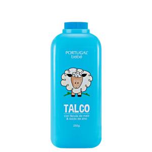 TALCO FLORAL BEBES X 250 GR. AZUL - PORTUGAL