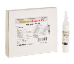 PROPOFOL LIPURO 1% AMP X 5 -  BRAUN