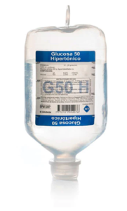GLUCOSA 50% HIPERT. SOL. DE INFUSION X 500 ML