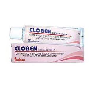 CLOBEN 1%/0.025% CREMA 15  GR