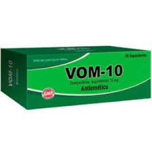 VOM  -  10 MG SUPOSITORIO