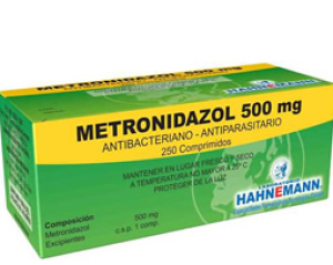 METRONIDAZOL 500 MG - HAHNEMANN