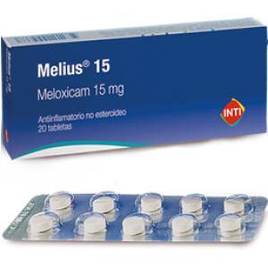 MELIUS 15 MG X TABLETA