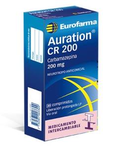 AURATION/CARBAMAZEPINA 200 MG X COMPRIMIDO