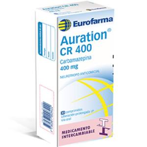 AURATION/CARBAMAZEPINA 400 MG X COMPRIMIDO