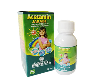 ACETAMIN JARABE FRASCO X 60 ML