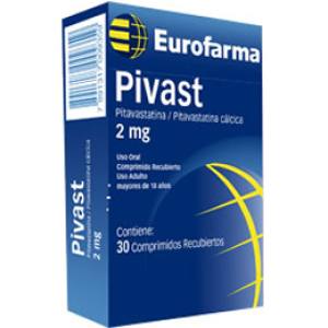 PIVAST 2 MG X COMP. RECUB.