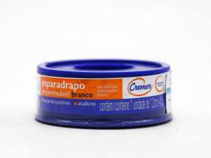 ESPARADRAPO IMPERMEAVEL BLANCO 1.2 CM X 4.5 M  CREMER
