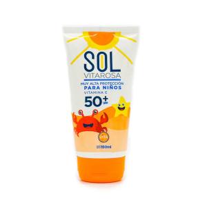 SOL VITAROSA SOL PARA NIñOS 50 + X150 ML