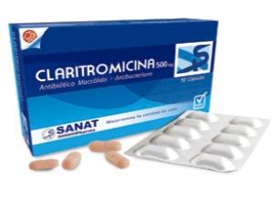 CLARITROMICINA 500 MG SANAT