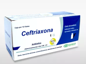 CEFTRIAXONA 1GR VIAL - DISMEDIN