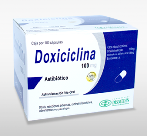 DOXICICLINA 100 MG CAP.- DISMEDIN