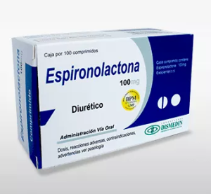 ESPIRONOLACTONA 100 MG COMP.- DISMEDIN