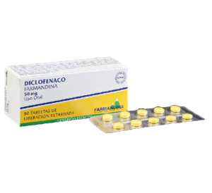 DICLOFENACO 50 TAB GR (PHAR)