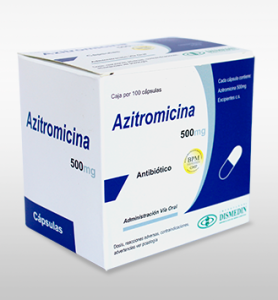 AZITROMICINA 500 MG CAP - DISMEDIN
