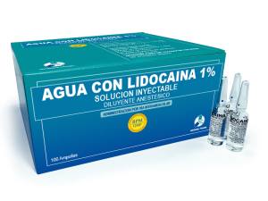 AGUA LIDOCAINA  1%   AMP  UNIVERSAL PHARMA X 5 ML