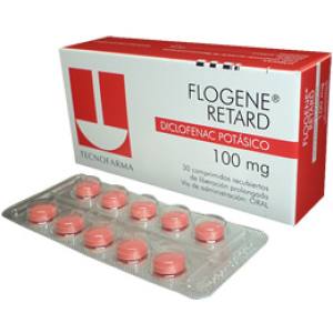 FLOGENE RETARD 100 MG  X COMPRIMIDO