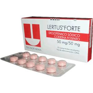 LERTUS FORTE 50MG/50MG COMP.