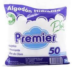 ALGODON HIDROFILO PREMIER  X 50 GR