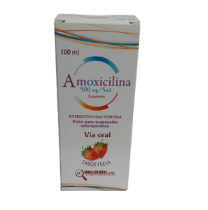 AMOXICILINA 500 MG SUSP. X 60 ML INQUIBOL