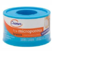 CINTA MICROPOROSA BEIGE 2.5 CM X 4.5 MTS CREMER