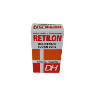 RETILON 25 MG X COMP. RECUBIERTO