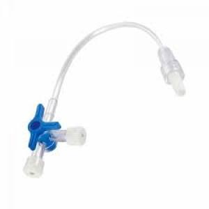 LLAVE DE TRES VIAS CON EXTENSION 50 CM