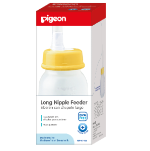 PIGEON BIBERON CON CHUPETE LARGO
