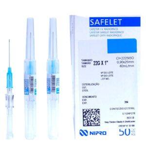 BRANULA /CATETER INTRAVENOSO N°22 G X 3/4 NIPRO