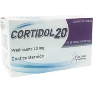 CORTIDOL 20 MG X TAB. - FARMA SHOPPING