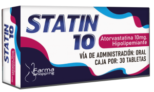 STATIN 10 TAB. FARMA SHOPPING