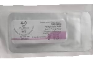 HILO VICRYL (AC. POLIGLICOLICO) N°4-0  MR 35  SUTUMED