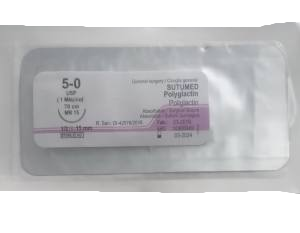 HILO VICRYL (AC. POLIGLICOLICO) N°5-0  MR 17  SUTUMED