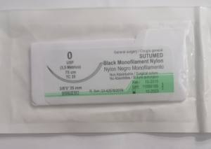 HILO NYLON MONOFILAMENTO  N°0  TC 35  SUTUMED
