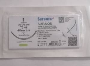 HILO NYLON MONOFILAMENTO  N°1  TC 45  SUTUMED