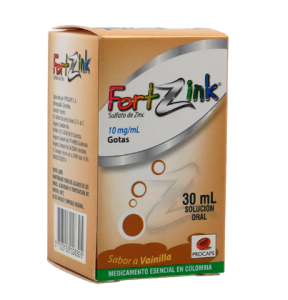 FORTZINK 10MG/ML GOTAS