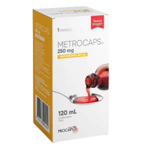 METROCAPS 250 MG SUSP. X120 ML