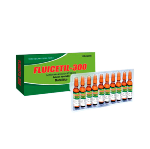 FLUICETIL  300  MG AMPOLLA