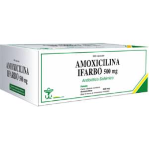 AMOXICILINA 500 MG X CAP - IFARBO