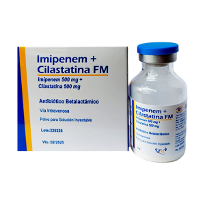 IMIPENEM+ CILASTATINA FM 500 MG/500 MG X VIAL