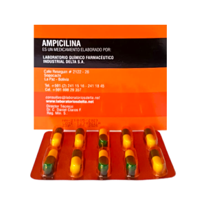 AMPICILINA 500 MG X CAP. - DELTA