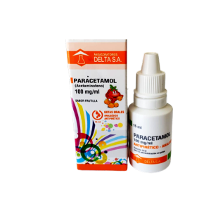 PARACETAMOL 100 MG/ML GOTAS X 15 ML DELTA