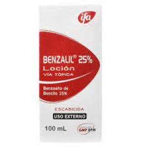 BENZALIL 25 % LOCION X 100 ML