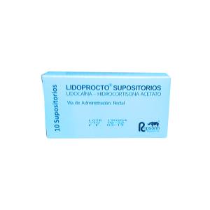 LIDOPROCTO X SUPOSITORIO