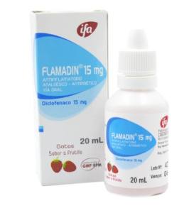 FLAMADIN 15 MG GOTAS X 20 ML.