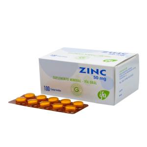 ZINC 50 MG X COMP. PRODEXA