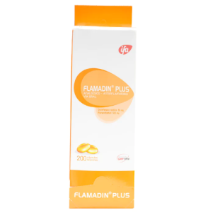 FLAMADIN PLUS 50 MG/500 MG X CAPSULAS
