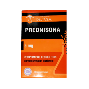 PREDNISONA 5 MG DELTA X COMP.