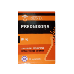 PREDNISONA 20 MG DELTA X COMP.